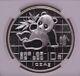 1pcs Ngc Ms69 1989 Chine 10 Yuan Panda Pièce D'argent 1 Oz Pièce D'argent Panda