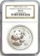 2000 Chine 10 Yuan Panda 1 Oz Pi&egrave;ce De L&rsquo;exposition De Guangzhou Ngc &Eacute;tat De Conservation 69