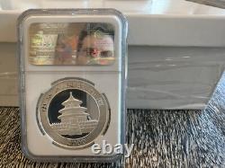 2000 MONNAIE EN ARGENT PANDA 1 oz 10 YUAN RINGE GIVRÉE NBC 69 PIÈCE BELLE 2000 MONNAIE EN ARGENT PANDA 1 oz 10 YUAN RINGE GIVRÉE NBC 69 PIÈCE BELLE