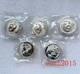 2001-2005 Chine 1oz 10yuan Pièces En Argent Panda 5pcs, Pièce Panda, Sans Coa
