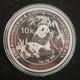 2007 Chine 10 Yuan Banque Citic 20e Anniversaire 1oz Pièce En Argent Panda
