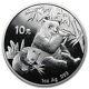 2007 Chine 1 Oz Panda En Argent Bu (sous Capsule) Sku #18518