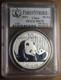 2011 10 Yuan Panda En Argent Ms70 First Strike Pcgs Sous Capsule Pi&egrave;ce Du Monde #ace17