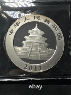 2011 Chine, 10 Yuan. 999ag Panda, Coin Mart Classé PF-67 UHC