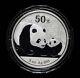2011 Chine Panda Coin 50 Yuan 5 Oz Ag. 999 Pièces D'argent Panda