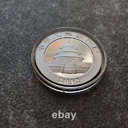 2012 1OZ 10Yuan Panda Argent Chine Empire Noir Or 24kt NOUVEAU UNIQUEMENT 1000 pièces