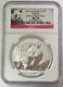 2012 Chine Argent 10 Yuan Panda 1 Oz Ngc &Eacute;tat De Frappe 70 Sorties Anticip&Eacute;es