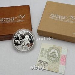 2012 Chine 50yuan Panda Pièce Le 30ème De L'émission Chine Panda Gold Coin 5oz