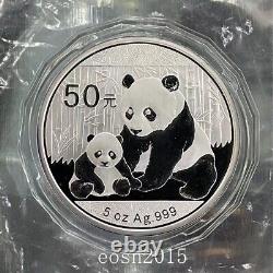 2012 Chine 5oz Panda Pièce D'argent 50yuan, Chine Panda Argent Commémoratif Coin
