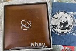 2012 Chine 5oz Panda Pièce D'argent 50yuan, Chine Panda Argent Commémoratif Coin