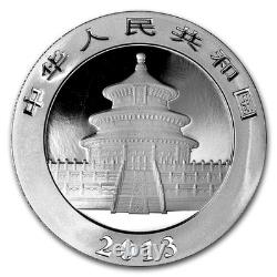 2013 Panda chinois, 1 once d’argent pur 999, pièce colorisée ! Collectionnez la série