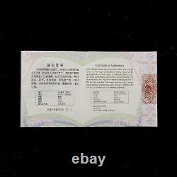 2015 Chine Panda 300 Yuan 1000g (1 KG) Ag. 999 Panda Pièce d'argent Coa & Boîte
