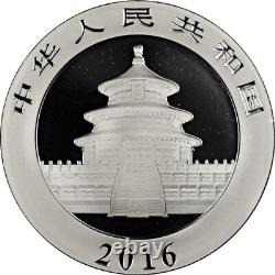 2016 Panda de Chine 999 Argent Choix Non Circulé Vérifié avec Sigma Bullion