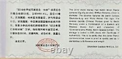 2018 50 grammes Panda en Argent Foire Monétaire de Berlin NGC PF69 UCAM avec Cert. #239