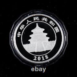 2018 Chine Panda Coin 50 Yuan 150g Ag. 999 Pièces D'argent Panda