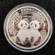 2019 Chine & Russie Relations Diplomatiques 70e Anniversaire 30 G Pièce En Argent Panda