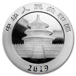 2019 Panda de Chine, pièce colorisée de 30 grammes d'argent pur ! Collectionnez la série