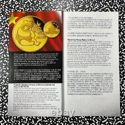 2020 Chine 3x Panda 10 Yuan Pièces NGC MS70 Lot#B2326 Argent ! Avec Étui et C. O. A