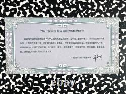 2020 Chine 3x Panda 10 Yuan Pièces NGC MS70 Lot#B2333 Argent ! Avec Étui & C. O. A