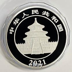 2021 Chine 300yuan Argent Pièce Chine 2021 Panda Argent Pièce 1000g