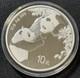 2023 1 Oz D&rsquo;argent 999 Chine 10 &yen; Panda For&ecirc;t De Bambous Cit&eacute; Interdite Pi&egrave;ce En Argent