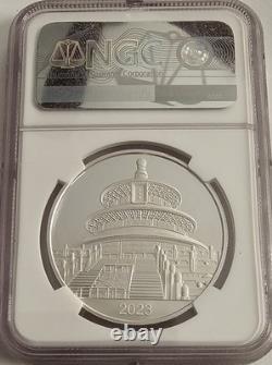 2023 Chine 30g Argent, 40e Anniversaire Panda, Ngc Pr70 Uc Fdi, Signé Tong Fang
