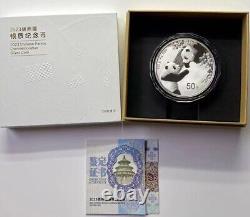 2023 Chine Panda 150g Pièce D'argent Avec Coa Et Box