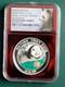 2024 Chine 1 Oz Argent 0,999 Médaille De Frappe Panda Festival De La Lune Colorisée Ngc Pf70