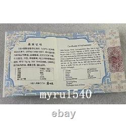 2024 Chine 300YUAN Panda Pièce d'Argent 1000g Panda Pièce d'Argent de Chine avec boîte & COA