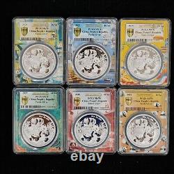 2025 Chine 10 Yuan 30g Panda Pièce d'argent PCGS MS70 - Premier Jour d'Émission