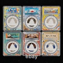 2025 Chine 10 Yuan 30g Panda Pièce d'argent PCGS MS70 - Premier Jour d'Émission