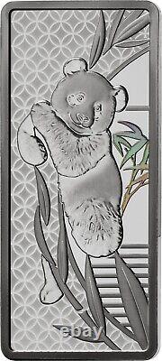 2025 Shanghai Mint 3 x 20 Gram Argent Proof Pandas avec Effets Holographiques