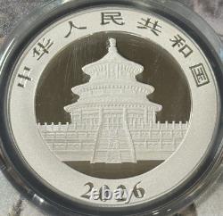 2026 30 g 999 Argent Chine Panda PCGS MS 70 Premier jour d’émission Pièce de la Cité interdite