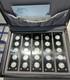 25pcs 1982-2007 Pièce En Argent Panda De Chine 25e Anniversaire 1/4 Oz Certificat