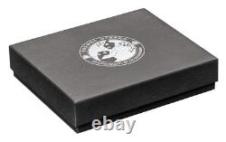 Barre d'argent Panda de 2,96 oz pour le 40e anniversaire de la Chine en 2023