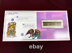 CHINE Philatélie 2024 Année du Dragon Timbres et Collection de Pièces en Argent Panda