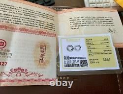 COIN DE RÉUNIFICATION DE LA CHINE PANDA + ENSEMBLE D'INSIGNES ARGENT lot de 3 unités