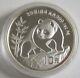 Chine 10 Yuan 1990 Panda De La Monnaie De Shenyang (petite Date) 1 Once D'argent