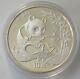 Chine 10 Yuan 1994 Panda Monnaie De Shanghai (grande Date) 1 Oz Argent