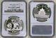 Chine 1985 10 Y Yuan 1 Oz Argent Preuve Pièce Panda Ngc P Pf 67 Uc Ultra Cameo