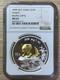 Chine 1999 10 Yuans 1 Oz Panda En Argent Dor&eacute; Beijing Inter Coin Expo Gilt Ngc Ms69