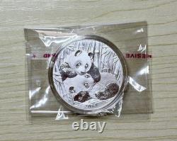 Chine 2014 2e Expo de collection de pièces Panda 1 oz médaille en argent Grande Muraille seulement 1000