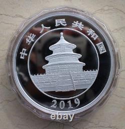 Chine 2019 Argent 1 Kilo Panda Coin