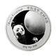 Chine 2022 88-g Ultra Haute Relief Preuve Argent Panda Du Festival De La Lune