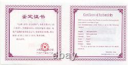 Chine 2022 Long Beach 5oz Panda en argent, Année du Tigre, NGC PROOF 70