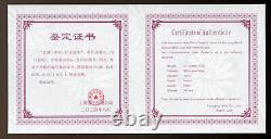 Chine 2024 Dragon 1oz Argent Panda, Année du Dragon PROOF Expo Long Beach