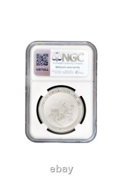 Chine 2025 Dragon 1 oz Argent MS-70 NGC (Premier Jour d'Émission, Dragon)