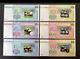 Chine Argent Couleur (10x10g, Total 100g) Notes Panda (monnaie De Nanjing)