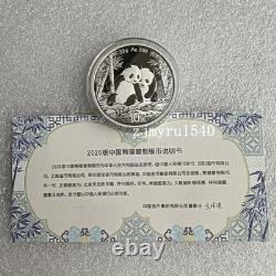 Chine Panda 2026 30 g. Pièce de 10 yuans en argent 999 avec certificat d’authenticité, non certifiée, sans boîte
