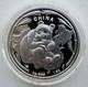 Chine Sans Date La Grande Muraille Et Belle Femme Panda M&eacute;daille D'argent 1 Oz
